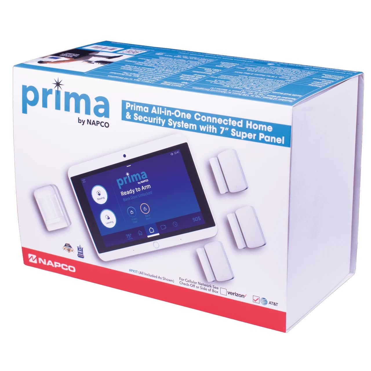 NAPCO Prima 7-inch all-in-one security panel